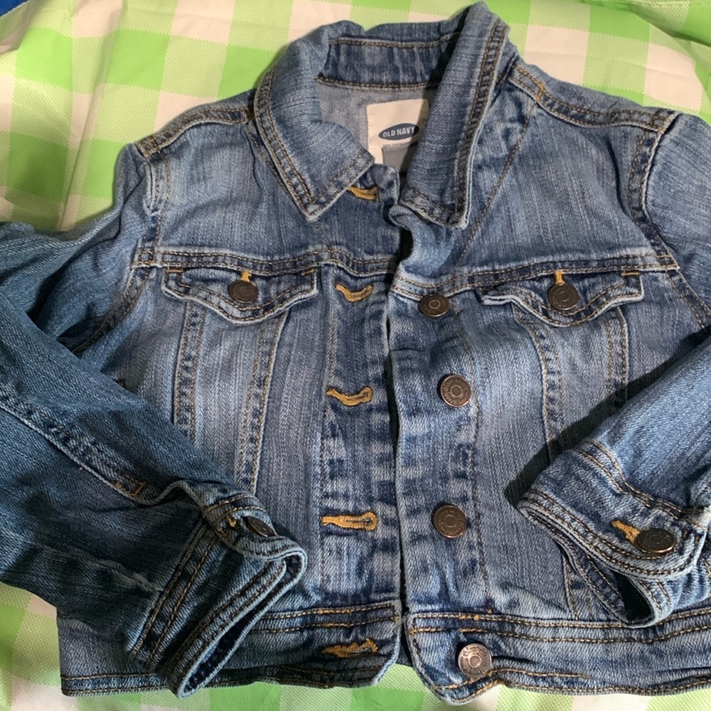 2/$18- Old Navy- little girls jean jacket
